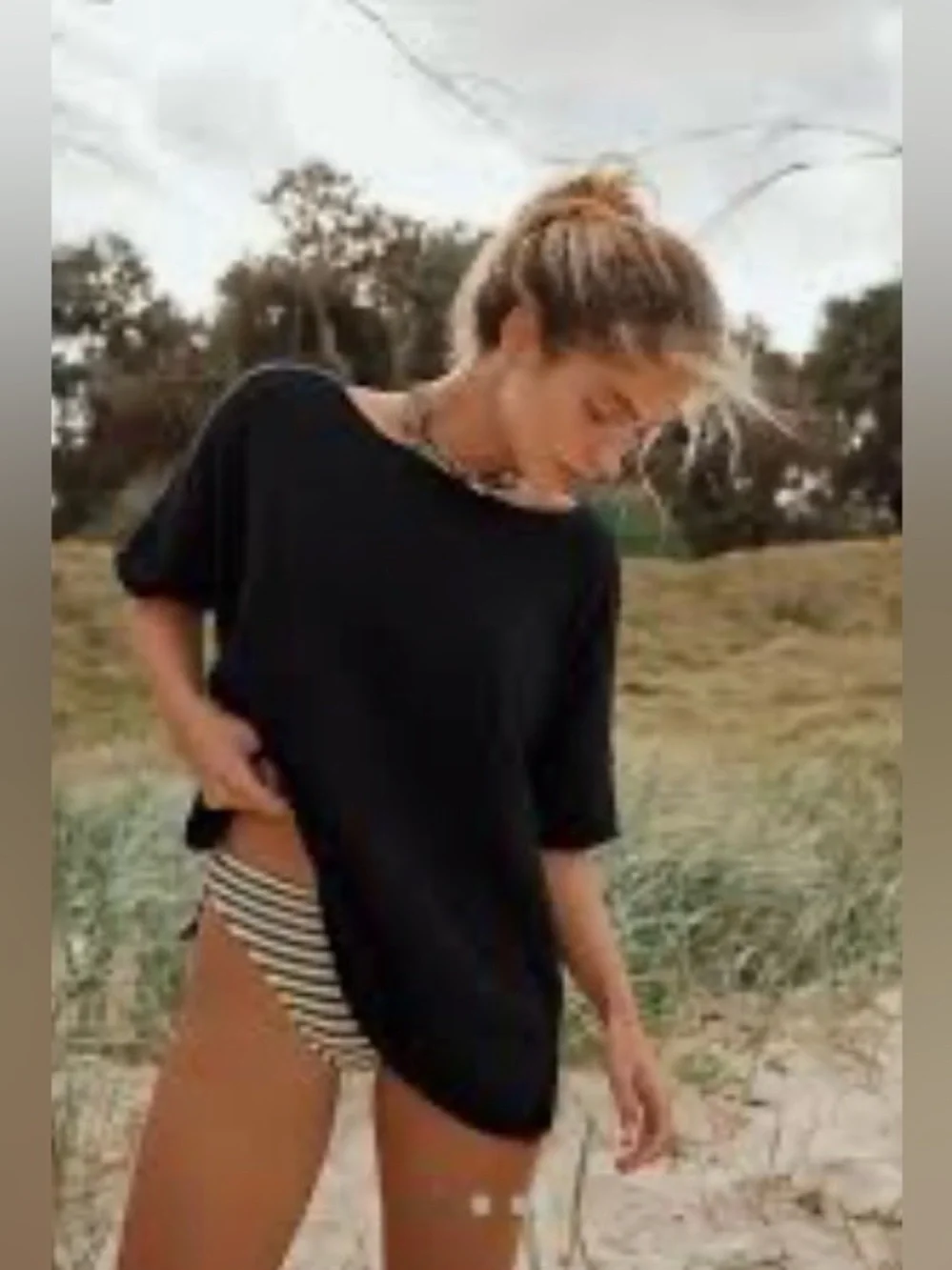 Free People Winnie Sweater Tee